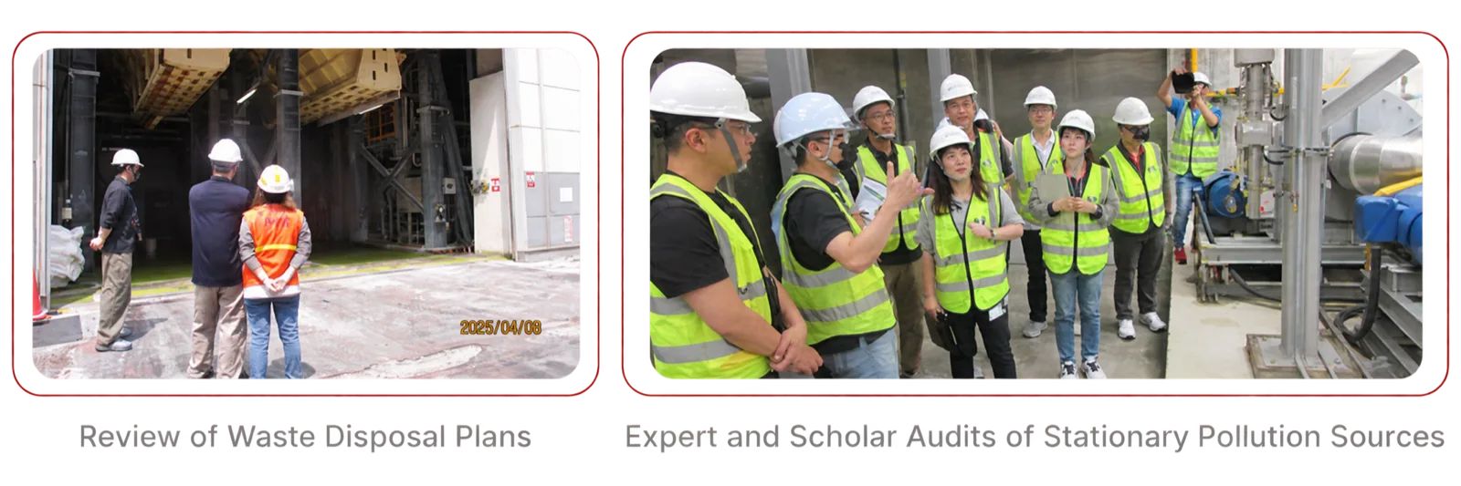 Review of Waste Disposal Plans；Expert and Scholar Audits of Stationary Pollution Sources