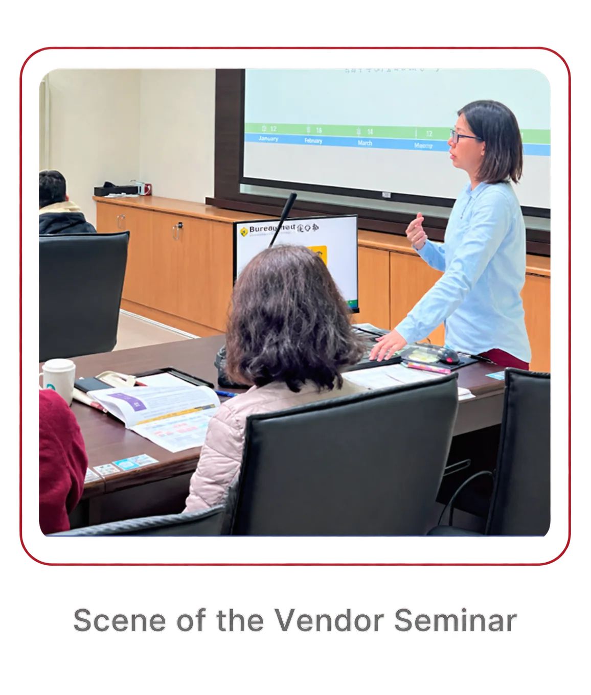 Scene of the Vendor Seminar